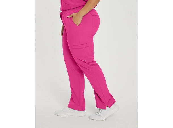 FIT bukse med strikk i livet Fuchsia (Maui Pink) S 