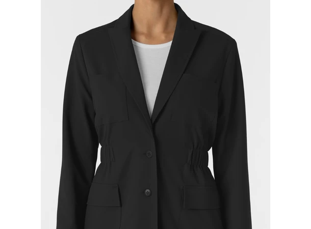 Layers Dame labfrakk Black XXL 