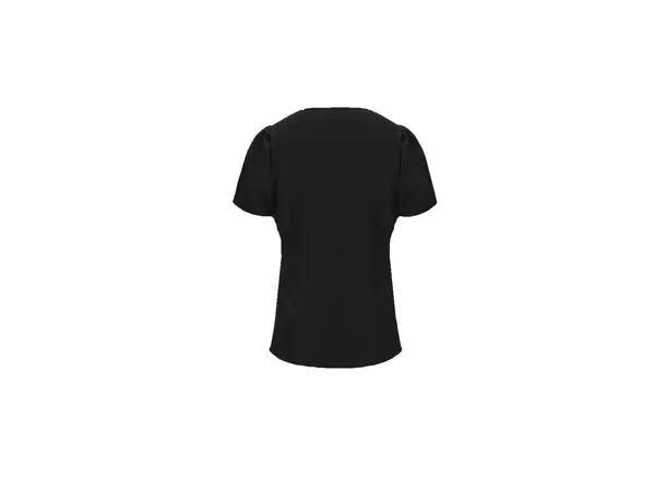 Marie Dametunika med V-hals Pure Black S 