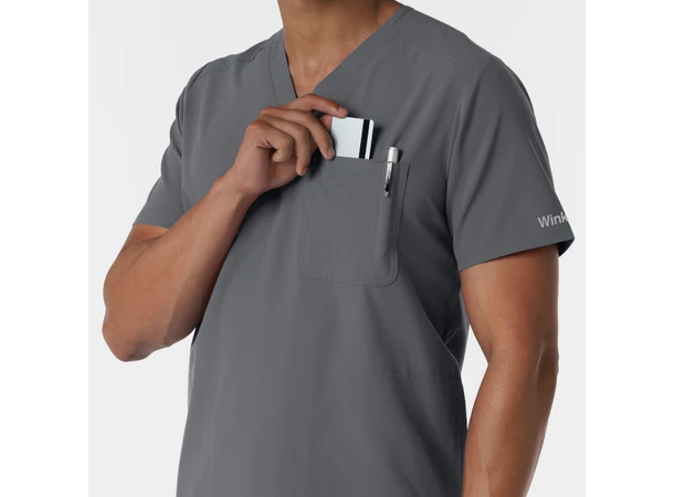 Nurtur Herretunika med V-hals Pewter S 