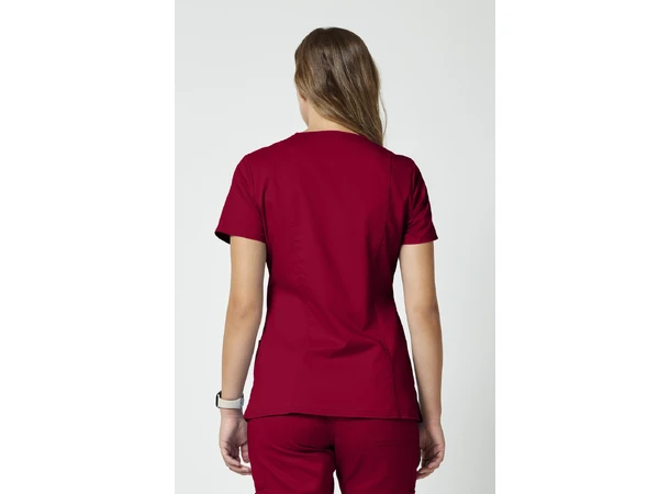 Revolution Dametunika med V-hals Red L 