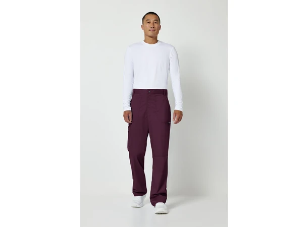 Revolution Herrebukse med rette ben Wine XL 