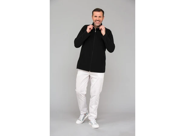 VALDI Fleecejakke for herre Black S 
