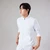 SIGMA Zipper Scrub Jacket White S 