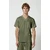 Revolution Herretunika med V-hals Olive XXS 