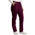 Basic bukse med snøring i livet Burgundy 3XL 