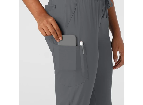 Boundless Damebukse med strikk i ben Pewter L 