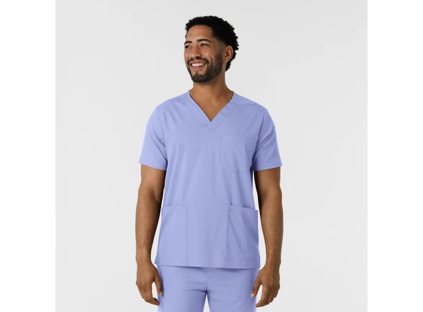 Boundless Herretunika med V-hals Ceil Blue M 