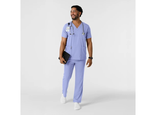 Boundless Herretunika med V-hals Ceil Blue M 