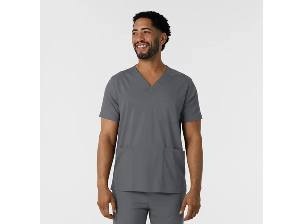 Boundless Herretunika med V-hals Pewter M 