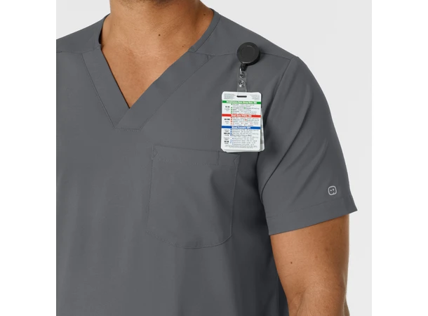Boundless Herretunika med V-hals Pewter M 
