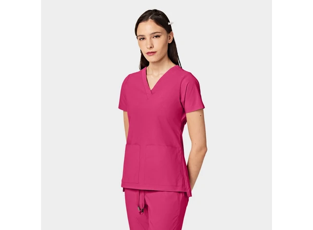 CRESSY Dametunika med V-hals Hot Pink M 