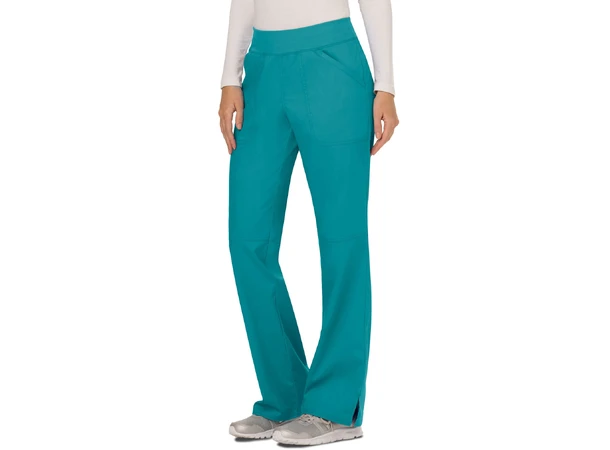 Damebukse med rette ben Teal Blue S 