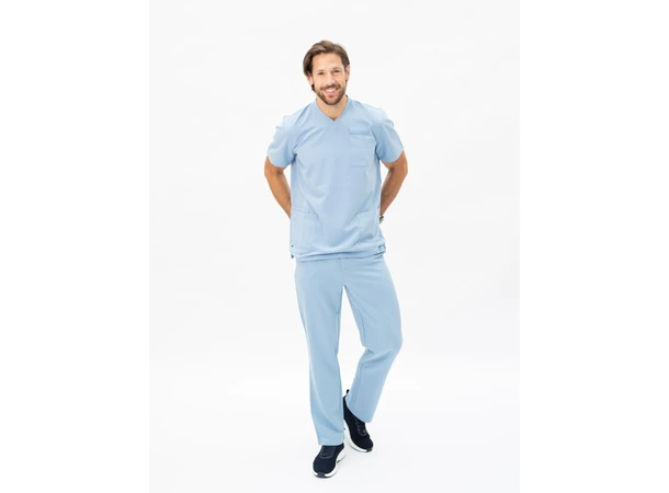David Herrebukse med rette ben Sky Blue XL 