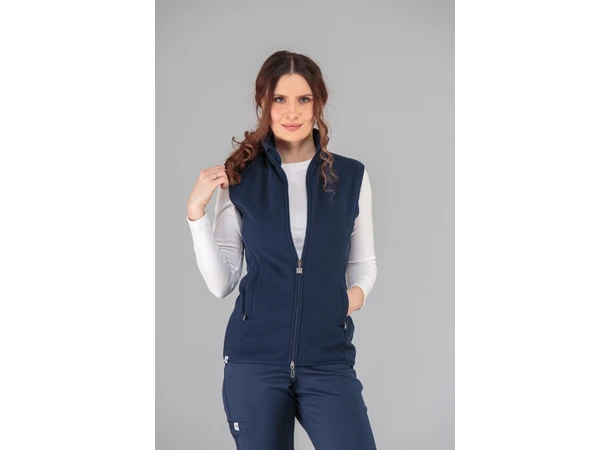 EMI Fleecevest for damer Ink Blue XS 