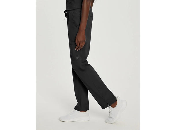 FIT Damebukse med strikk i livet Black LP 