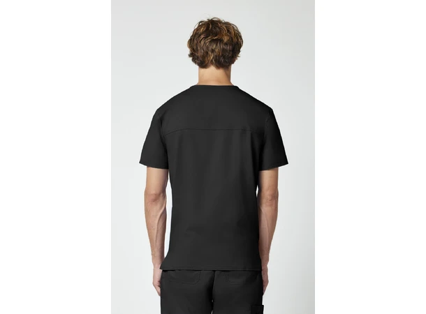 Herretunika med V-hals Black S 