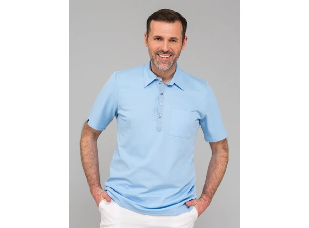 KAMIL Polo Herre Blue XS 