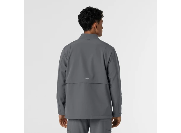 Layers Softshell Herrejakke Pewter L 