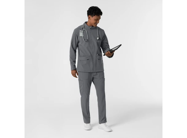 Layers Softshell Herrejakke Pewter L 