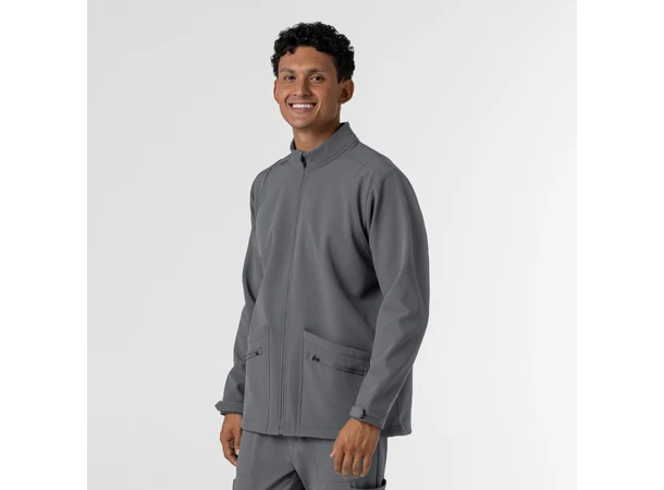 Layers Softshell Herrejakke Pewter L 