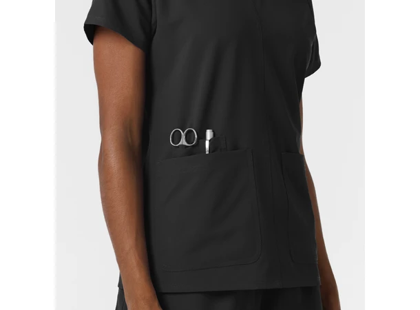 Nurtur Dametunika med forlenget passform Black S 