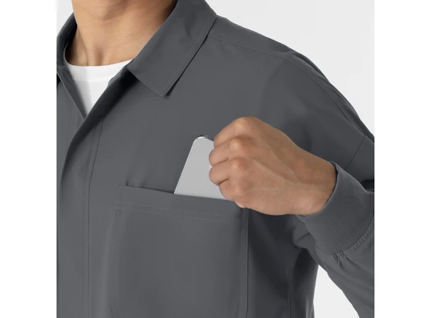 Nurtur Herre skjortejakke Pewter XXL 