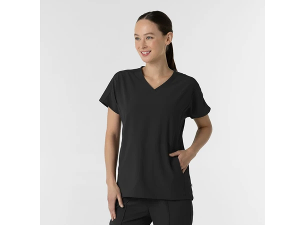 Renew Dametunika med V-hals Black XL 
