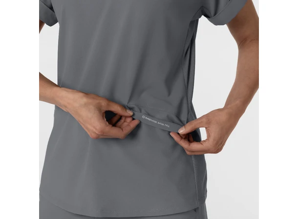 Renew Damtunika med krage Pewter M 