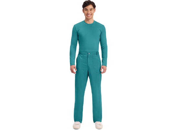 Revolution Herrebukse med rette ben Teal Blue XXS 