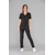 Cindy Dametunika med knapper i front Black XS 