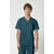 Revolution Herretunika med V-hals Caribbean Blue S 