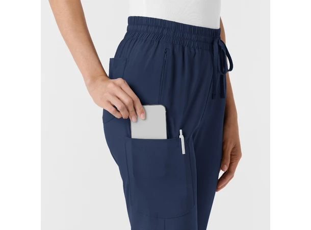 Boundless Damebukse med bootcut Navy L 