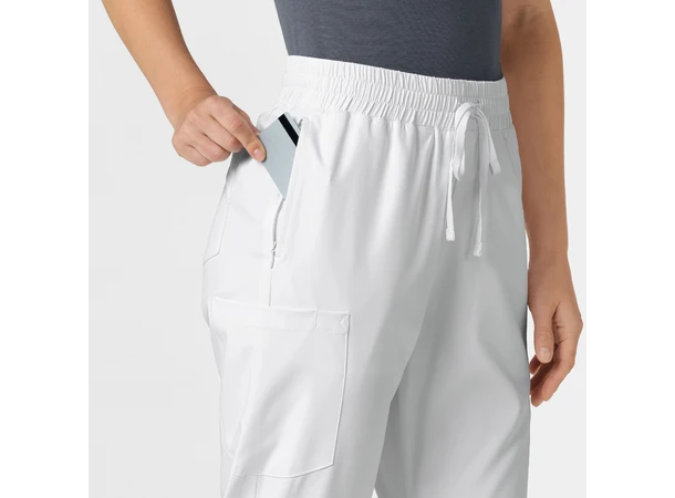 Boundless Damebukse med bootcut White XL 
