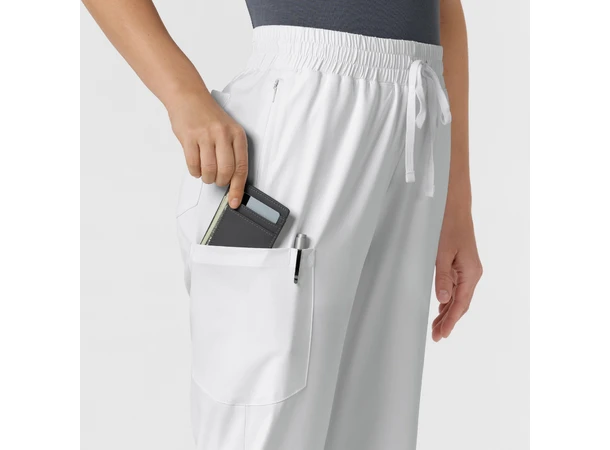 Boundless Damebukse med bootcut White XL 
