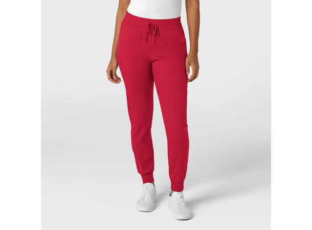 Boundless Damebukse med strikk i ben Red XL 