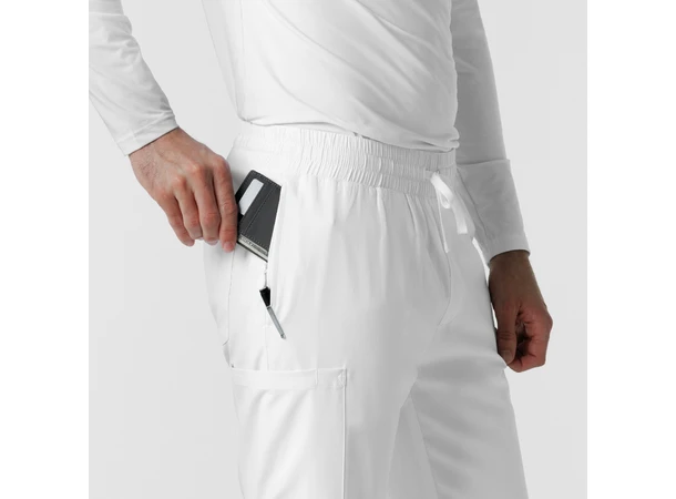 Boundless Herrebukse med rette ben White M 