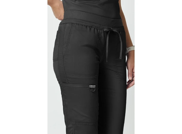 Damebukse med snøring Black 3XL 