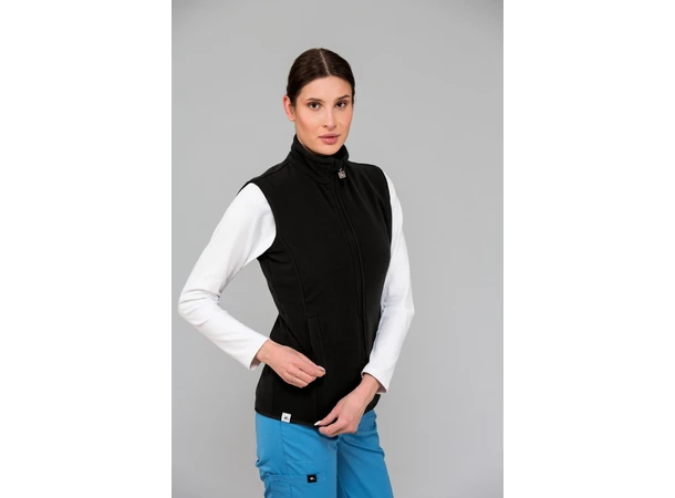 EMI Fleecevest for damer Black XL 