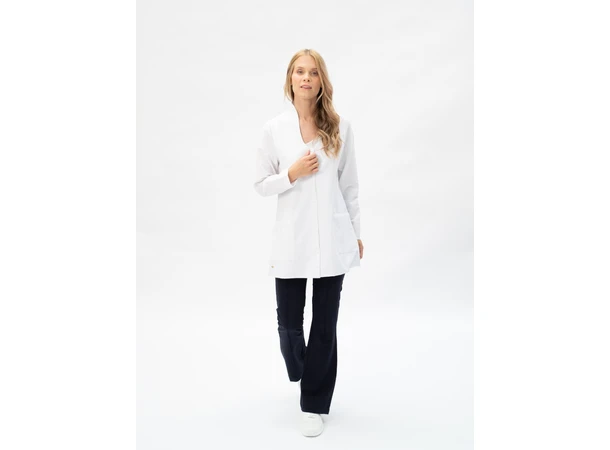 Elizabeth Legefrakk for dame Pure White XS 