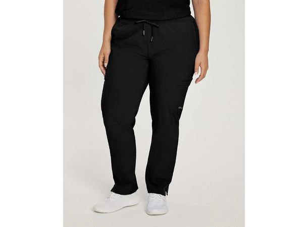 FIT Damebukse med strikk i livet Black M 