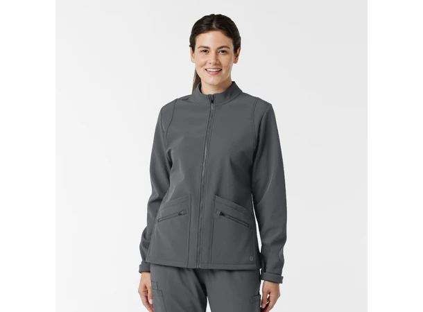 Layers Softshell Damejakke Pewter S 