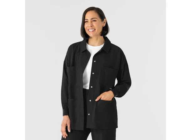 Nurtur Dame skjortejakke Black XL 