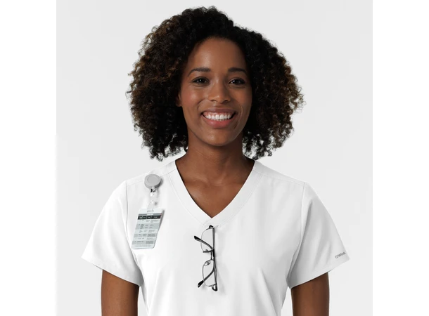 Nurtur Dametunika med forlenget passform White M 