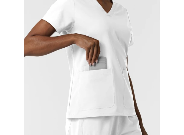 Nurtur Dametunika med forlenget passform White M 