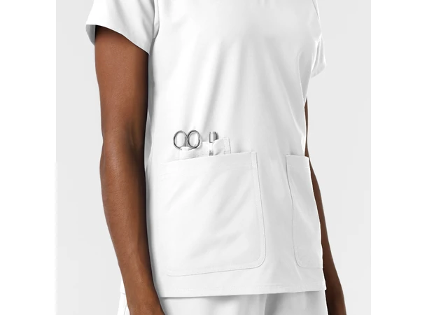 Nurtur Dametunika med forlenget passform White M 