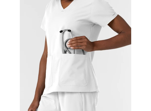 Nurtur Dametunika med forlenget passform White M 