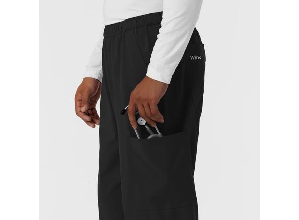Nurtur Herrebukse med rette ben Black 3XL 