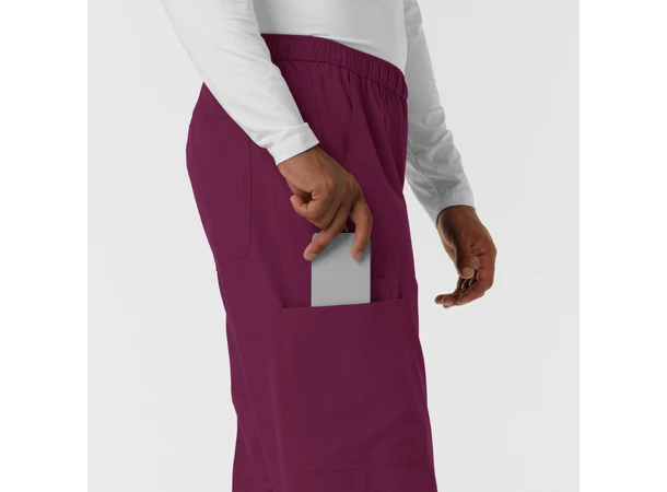 Nurtur Herrebukse med rette ben Wine 3XL 