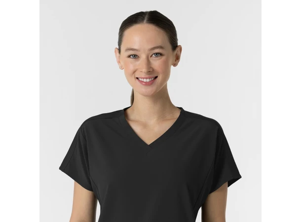 Renew Dametunika med V-hals Black M 